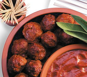 Beer Barbecued Meat Balls