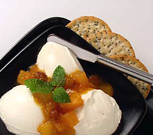 Cream Cheese and Mango Chutney