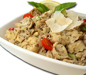 Chilled Tortellini Pesto Salad