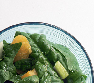Crisp Greens with Connaisseur's Curried Dressing