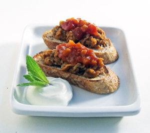 Moroccan Pulled Pork with Pomegranate Chutney