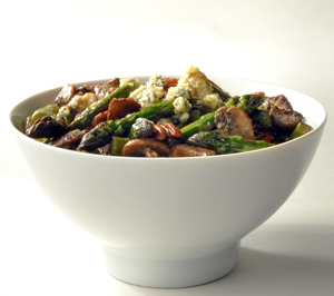 Asparagus Mushroom Salad