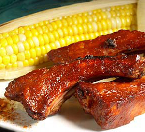 Texas Style Beer Barbecued Back Ribs